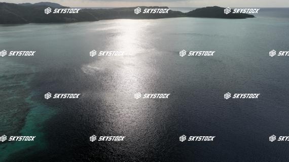 西表島　イダの浜　夕日