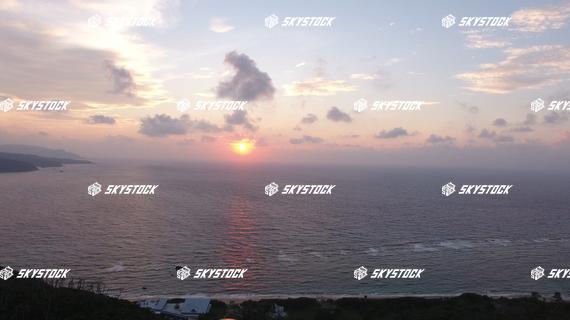 大浜海浜公園夕１