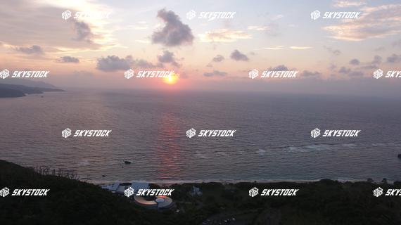 大浜海浜公園夕２