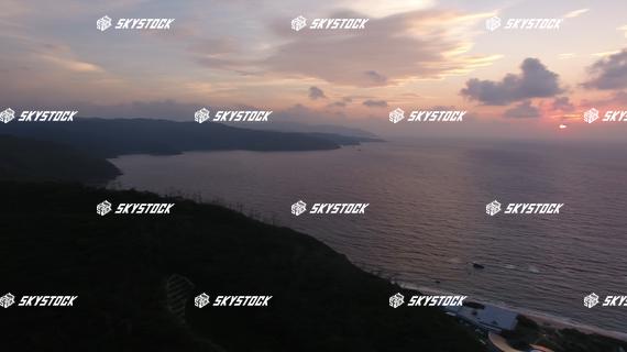 大浜海浜公園夕４