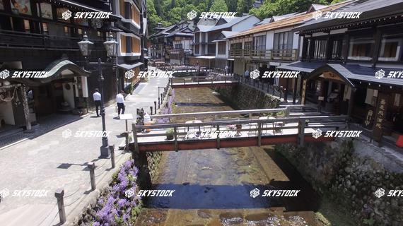 銀山温泉街並１