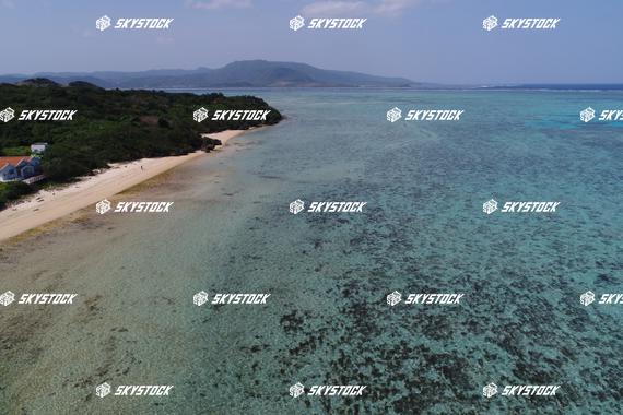 小浜島民家と海5